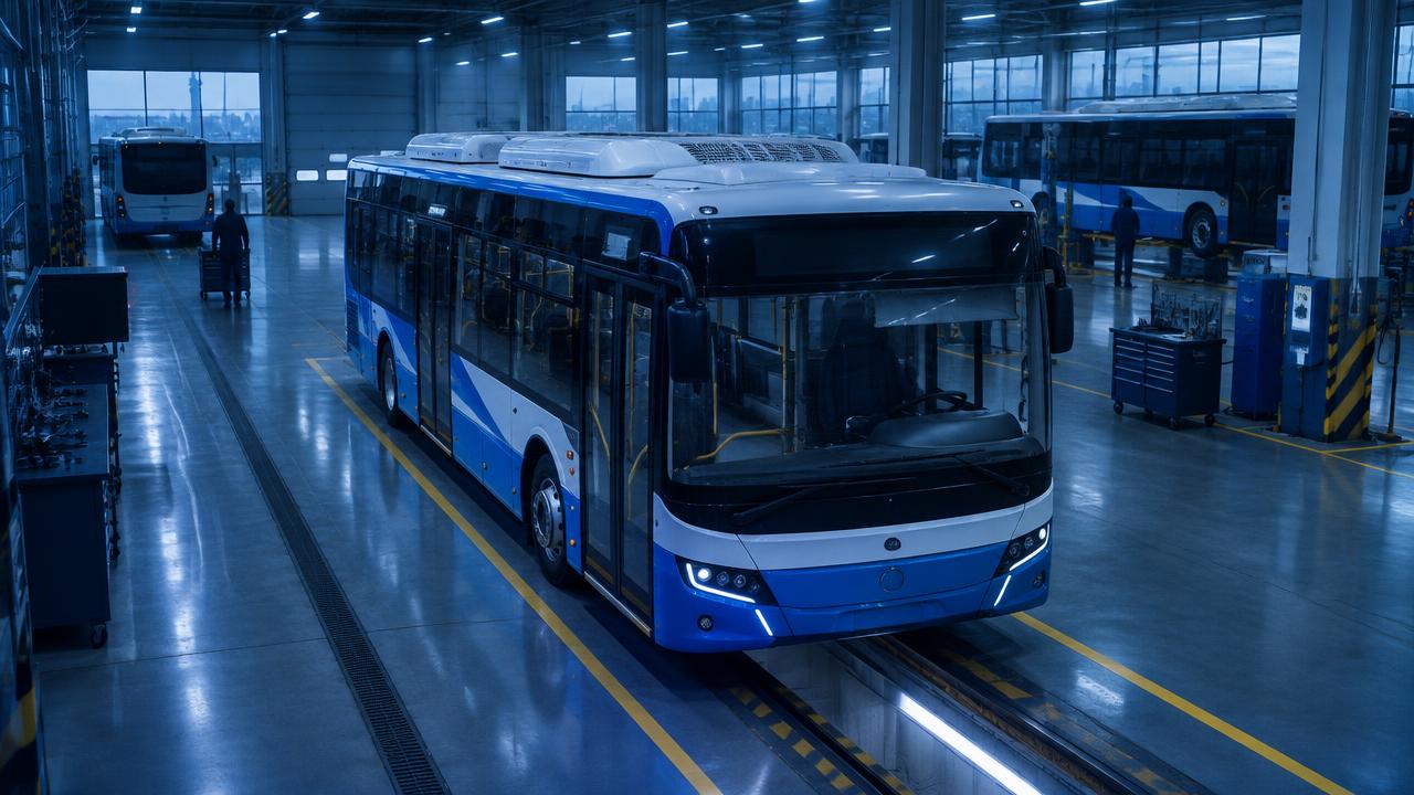 Обезличенный кадр камеры ремонтной зоны